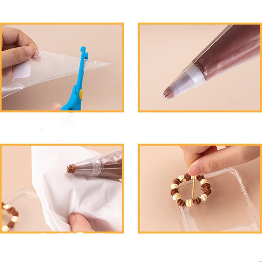 9PCS Whipped Cream Clay with Piping Nozzles Tips |Safe &100% Non-Toxic Clay for Kids |DIY at Home