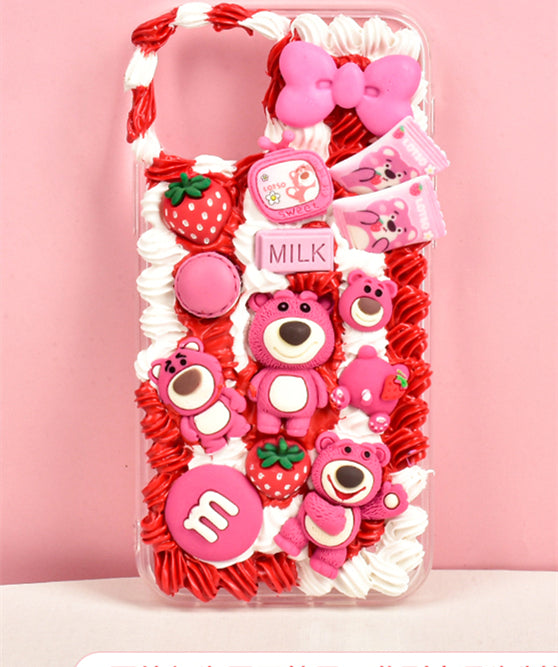 Strawberry Bear  Phone Cases For Any Phone Model